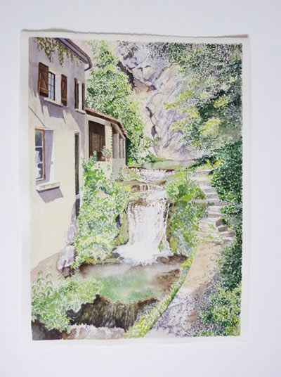 gallery/Members_Paintings/Kathy_Day/Waterfall_in_France.jpg